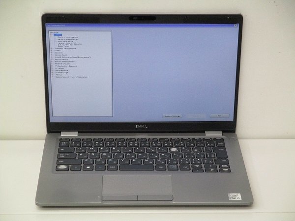 1円スタート DELL Latitude 5310 Core i5 10310U 1.7Ghz 8GB 256GB(SSD) 13.3インチ OSなし BIOSのみ拍卖