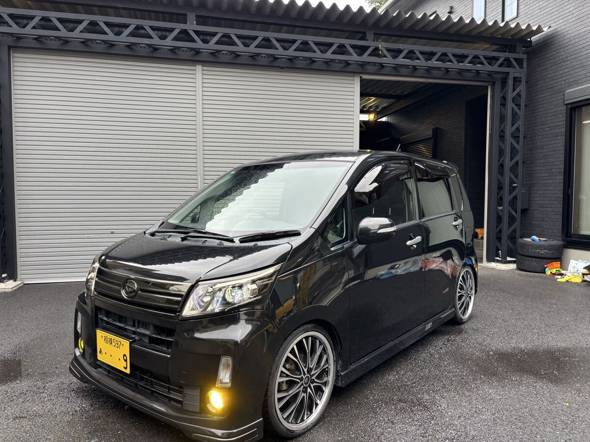 カスタム多数 ムーブカスタム X SA 各所ブラックアウト済み 全国陸送拍卖