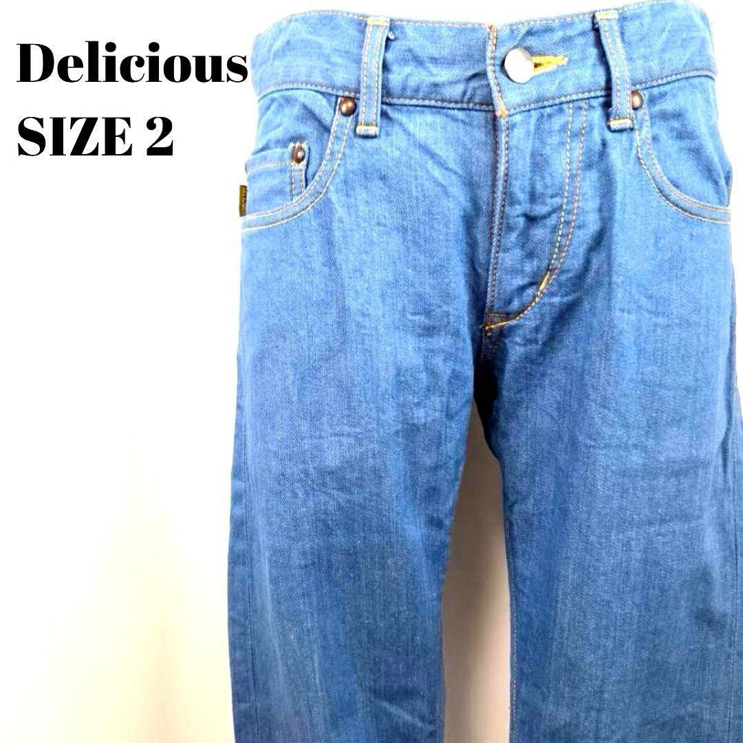 Delicious デリシャス ストレート レッグデニム 美品 日本製拍卖