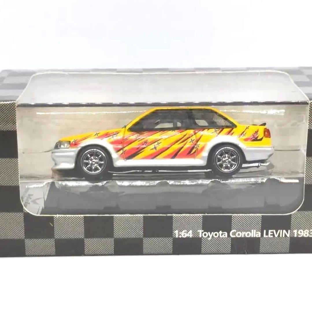 AE86 レビン 2ドア DIECAST TEAM 1/64 M010 16拍卖
