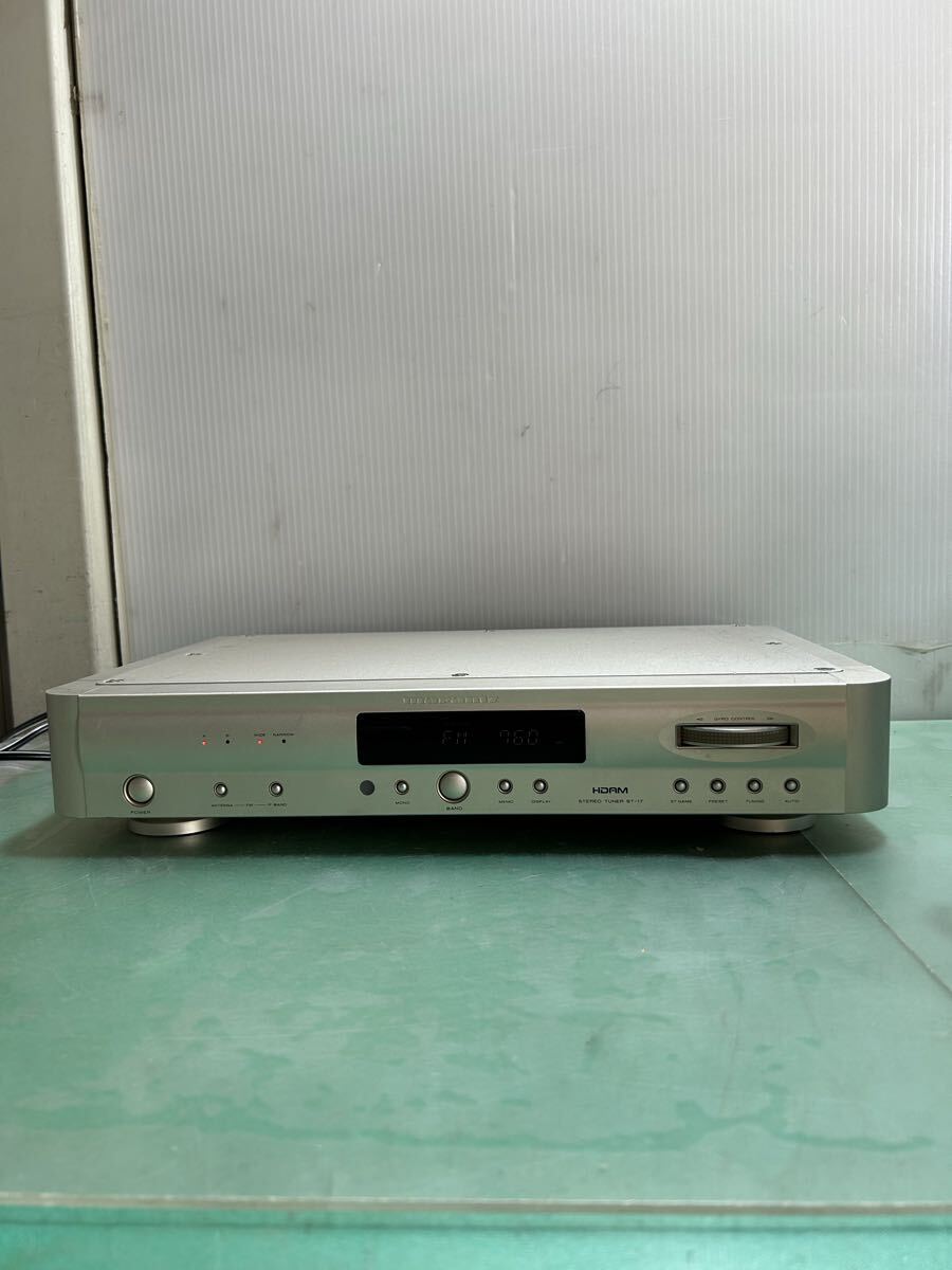 Marantz マランツ AM/FMチューナー ST-17F 通電のみ確認済み 動作未確認ジャンク拍卖