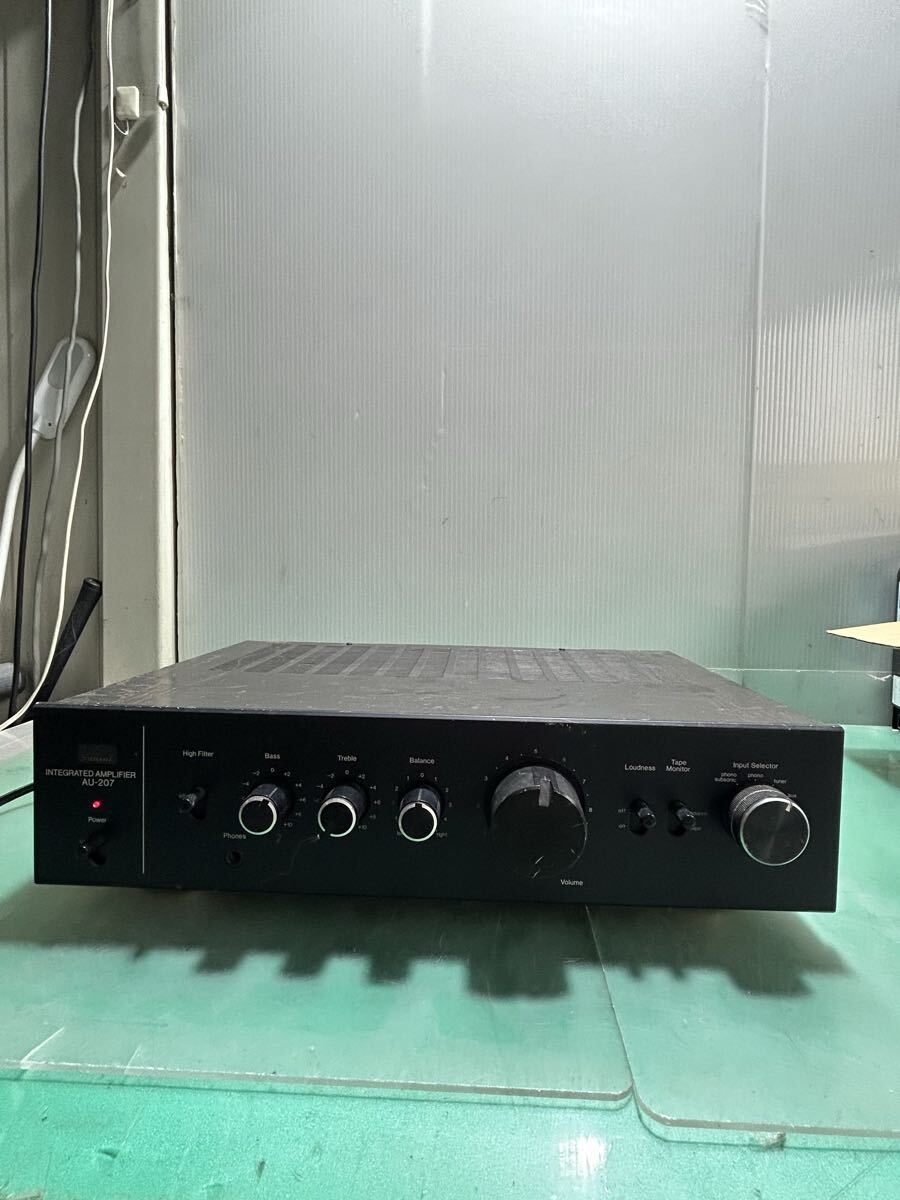 SANSUI AU-207 アンプ サンスイ オーディオ機器 /通電確認済、動作未確認ジャンク拍卖