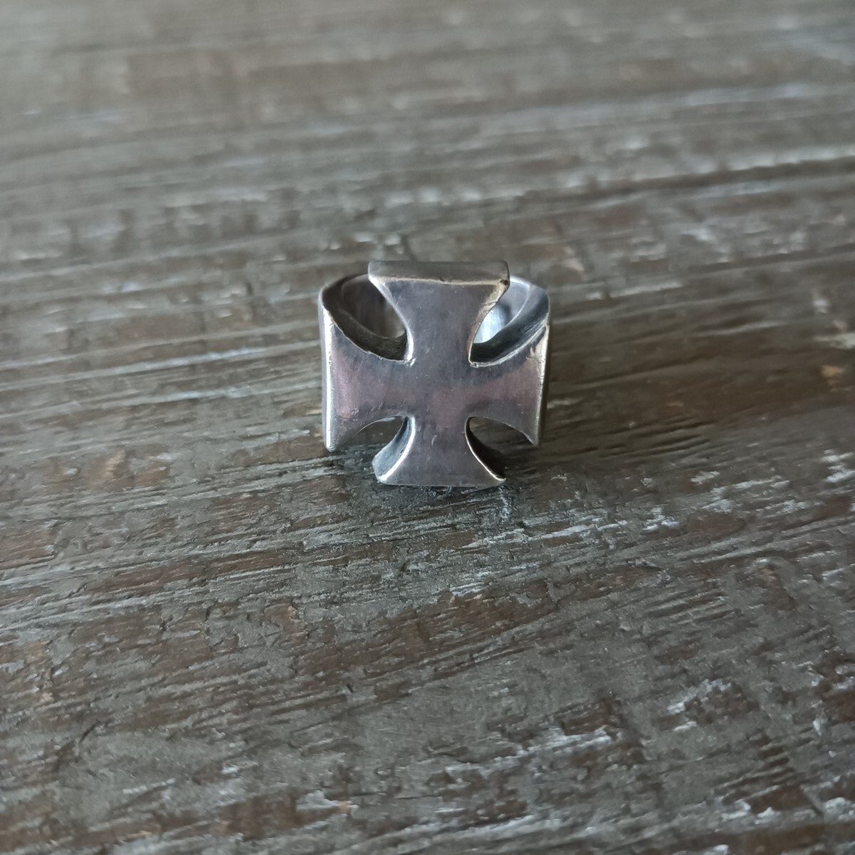 ストップライト Stop Light 高山隆 指輪 シルバー リング 21号 アイアンクロス拍卖