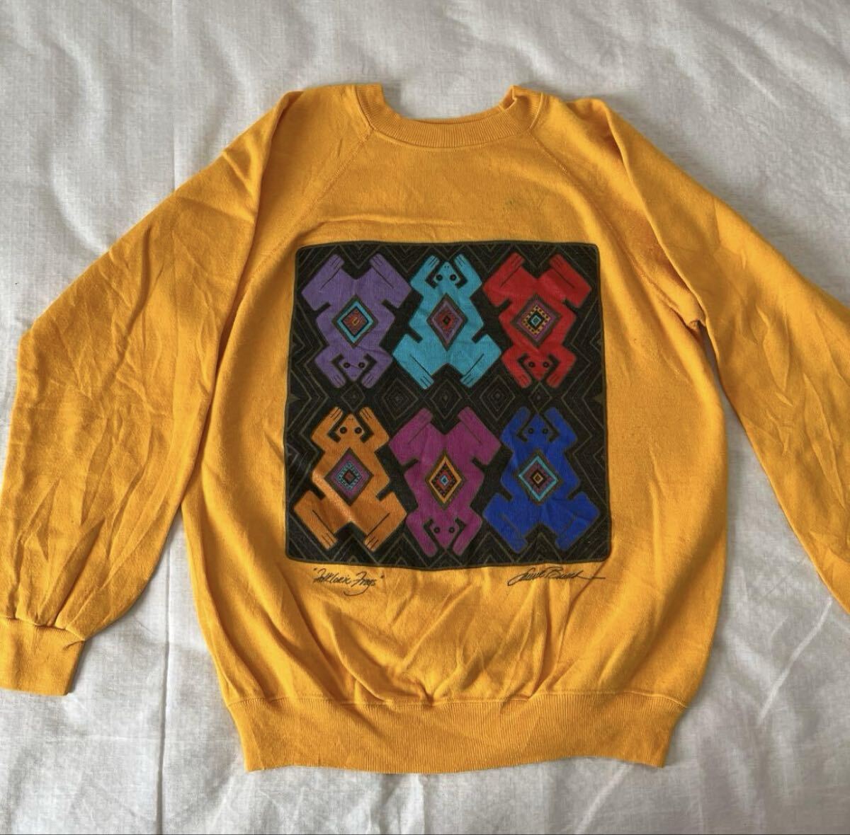 USA製 80年代 ビンテージ LAUREL BURCH ローレルバーチ スウェット拍卖