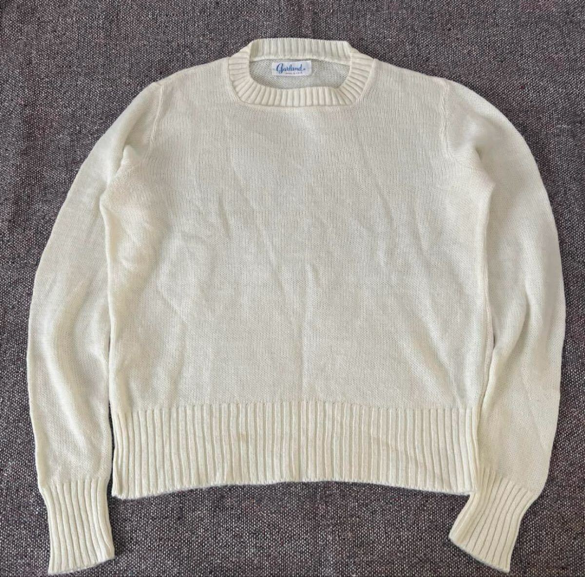 アメリカ製 vintage ビンテージ Garland ニット セーター拍卖