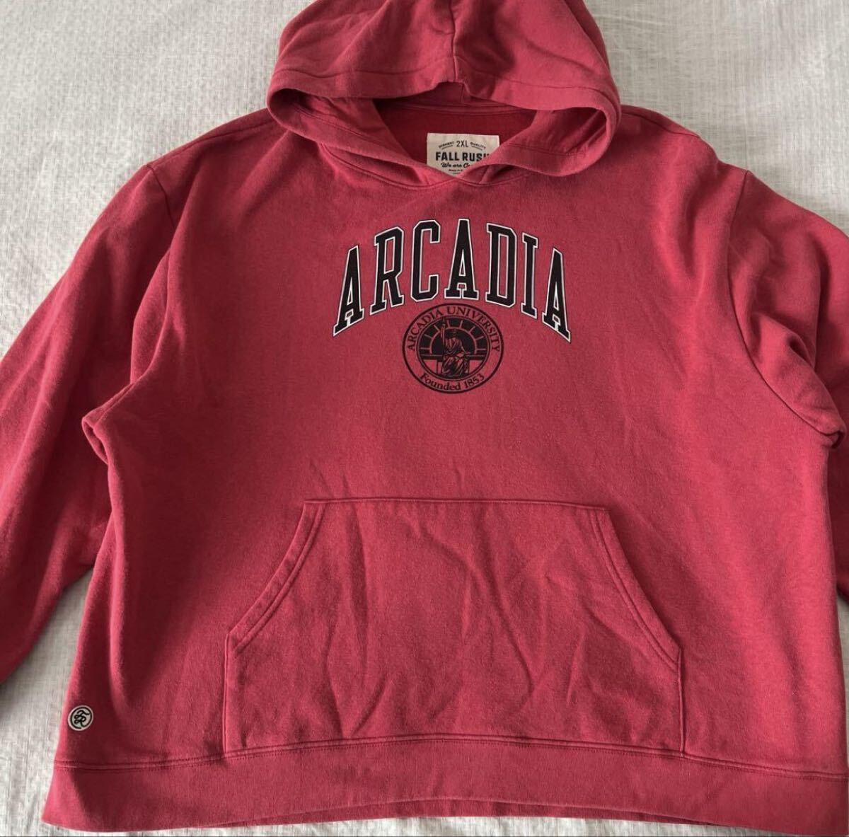 US古着 FALL RUSH ARCADIA UNIVERSITY パーカー フーディー拍卖
