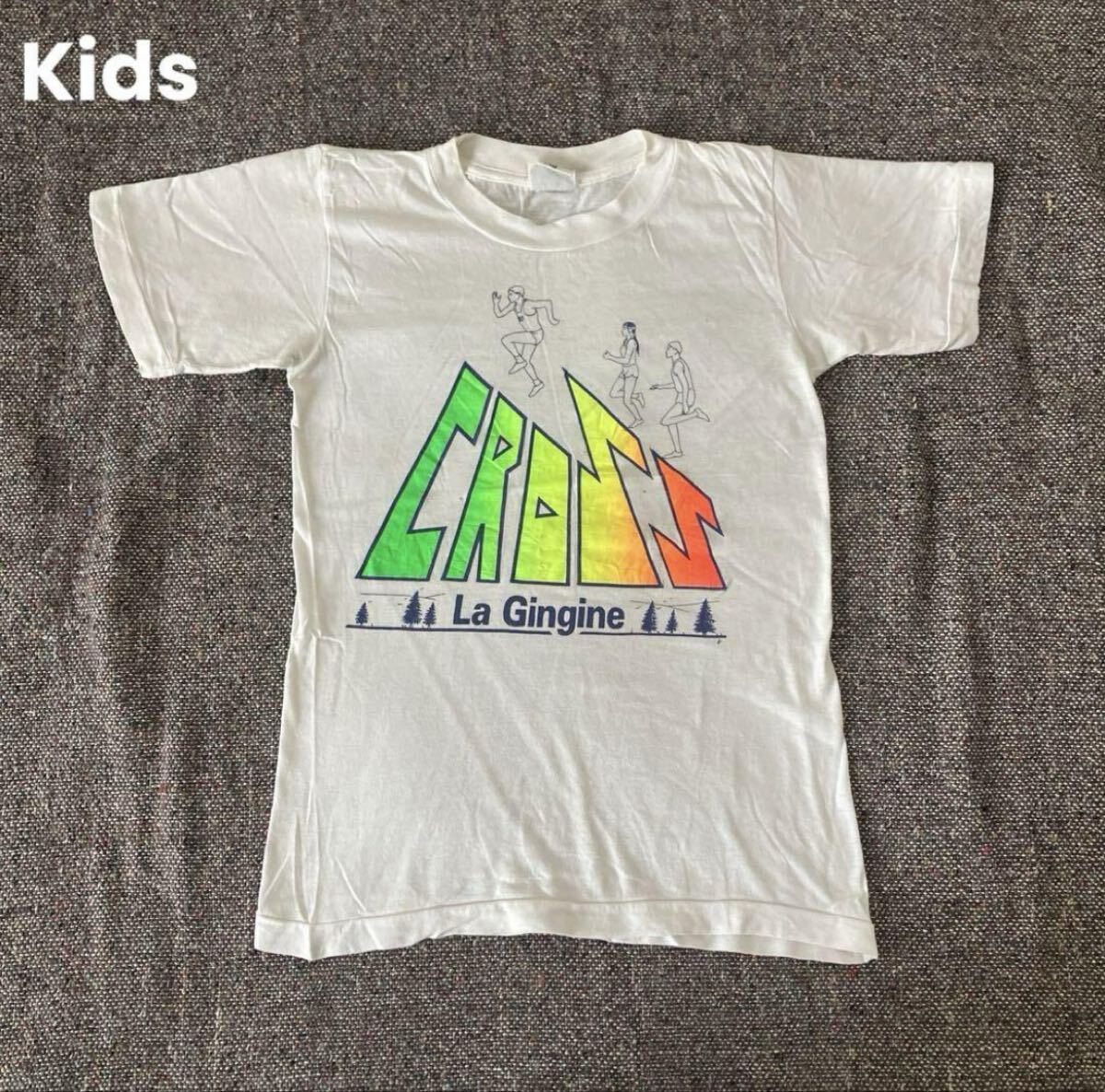 kids ユーロ古着 Vintage プリント Tシャツ Tee ビンテージ Good print拍卖