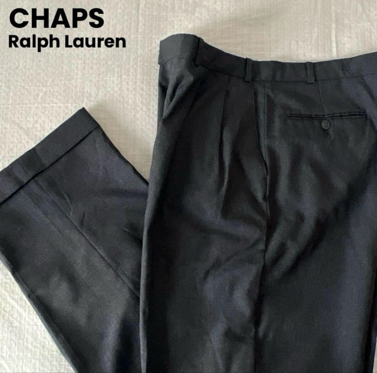 CHAPS Ralph Lauren チャップス ツータック スラックス拍卖