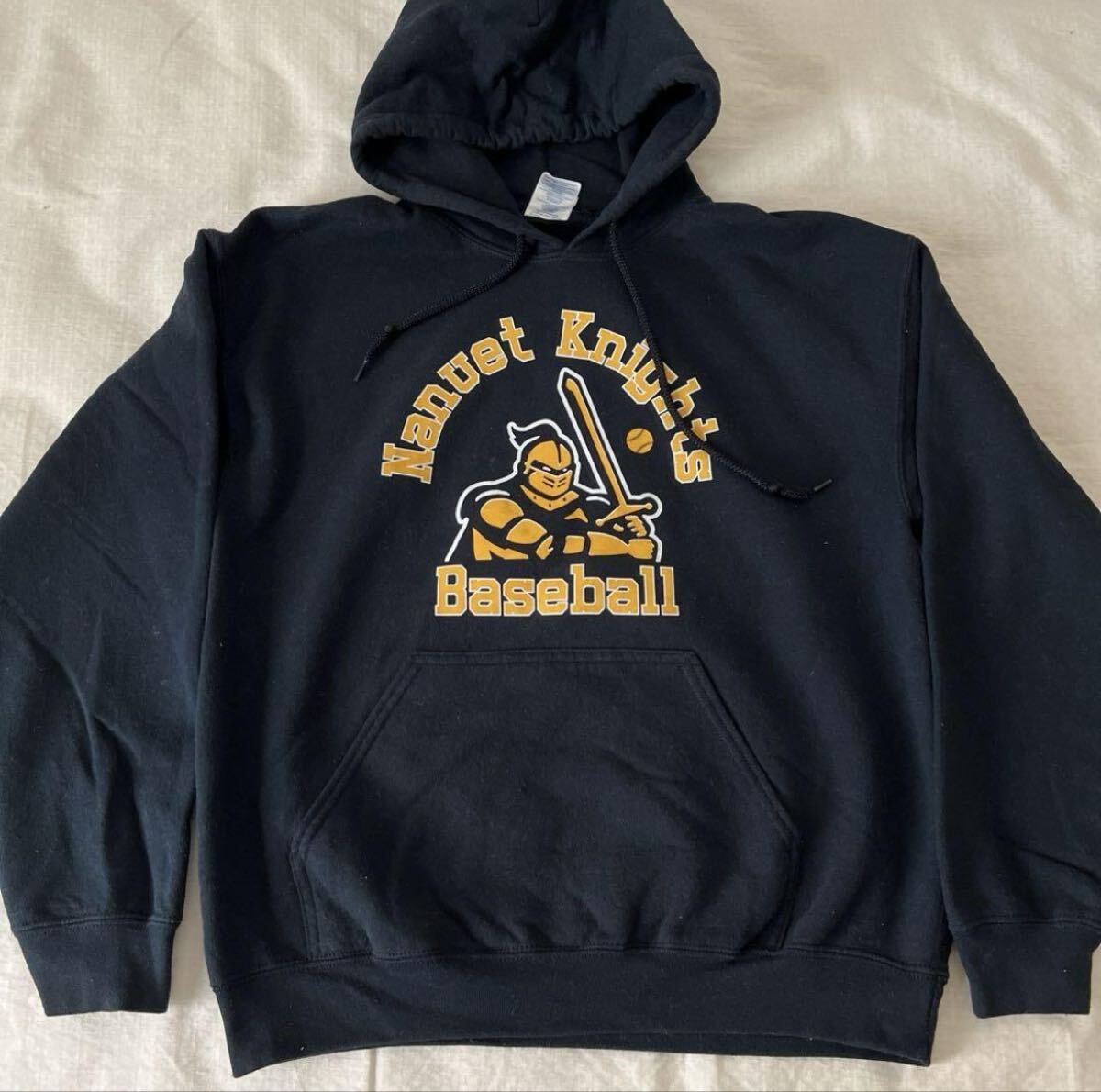 US古着 Nanuet Knights Baseball スクール パーカー フーディー拍卖