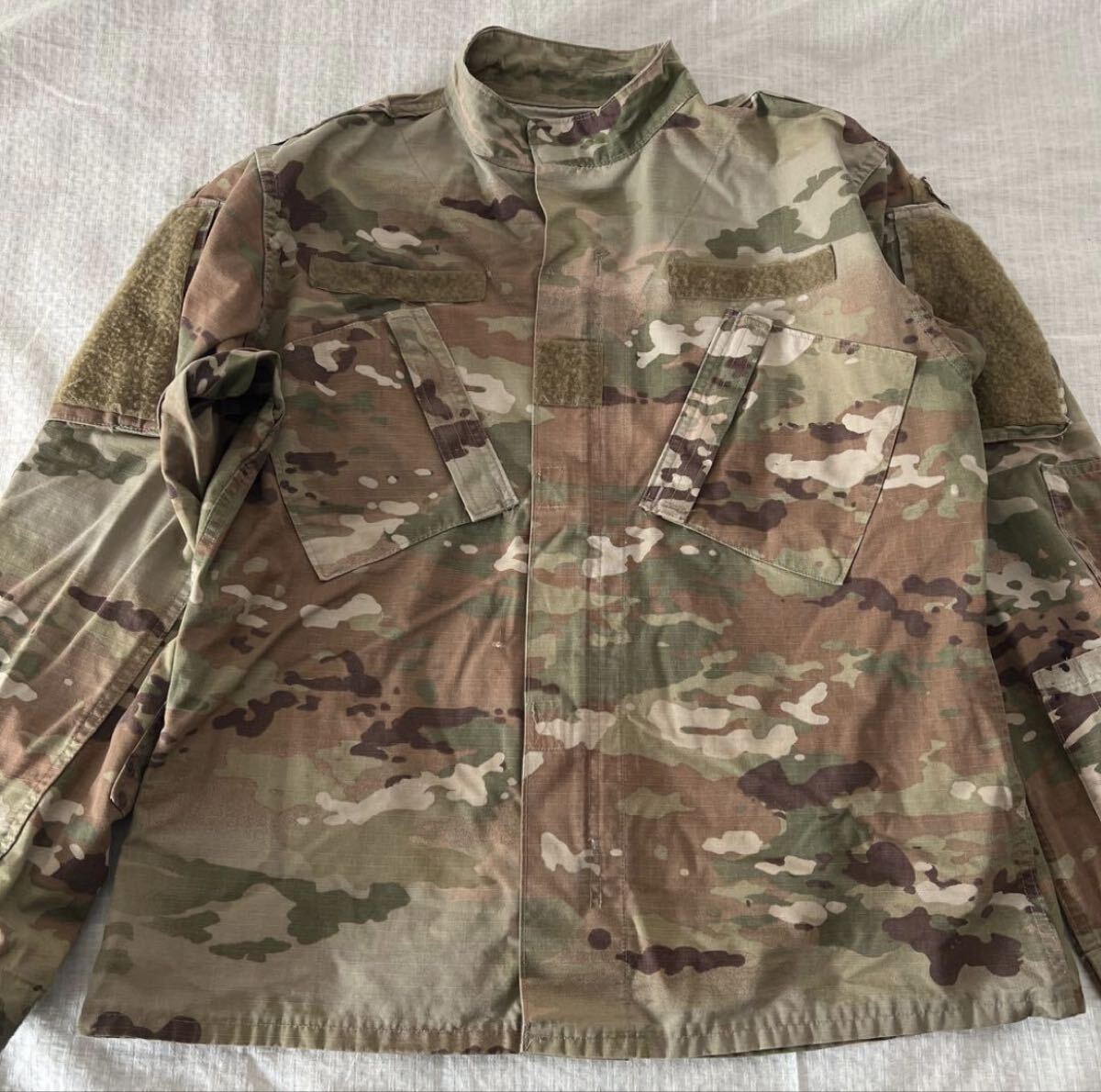 US ARMY insect-shield カモフラージュ ミリタリージャケット アーミー 迷彩 拍卖