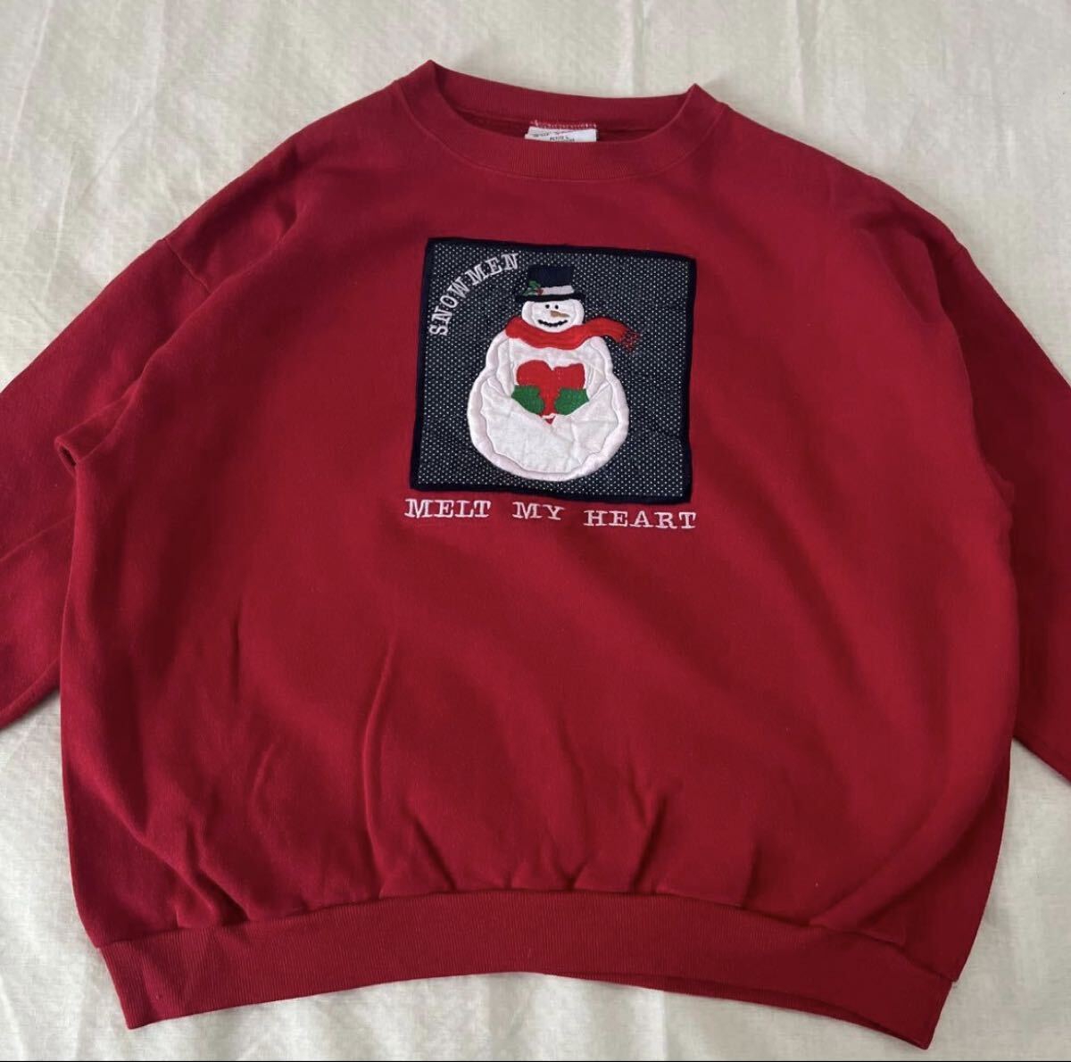 USA製 vintage Cheek-O スノーマン スウェット トレーナー ビンテージ拍卖