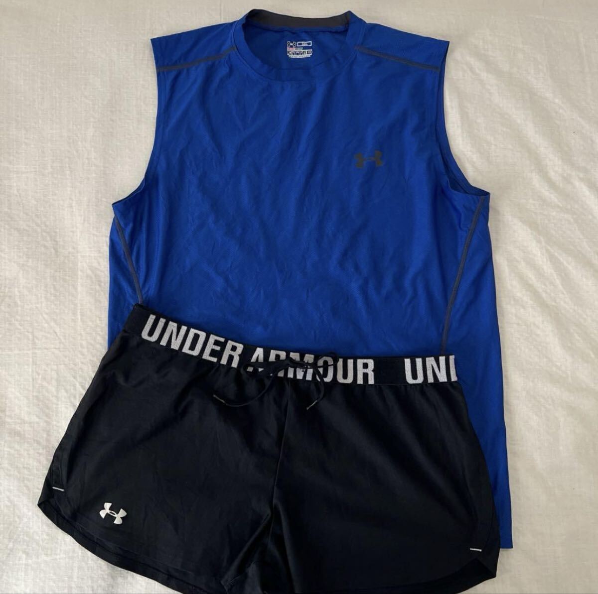 Under Armour アンダーアーマー タンクトップ ショートパンツ 2点セット拍卖