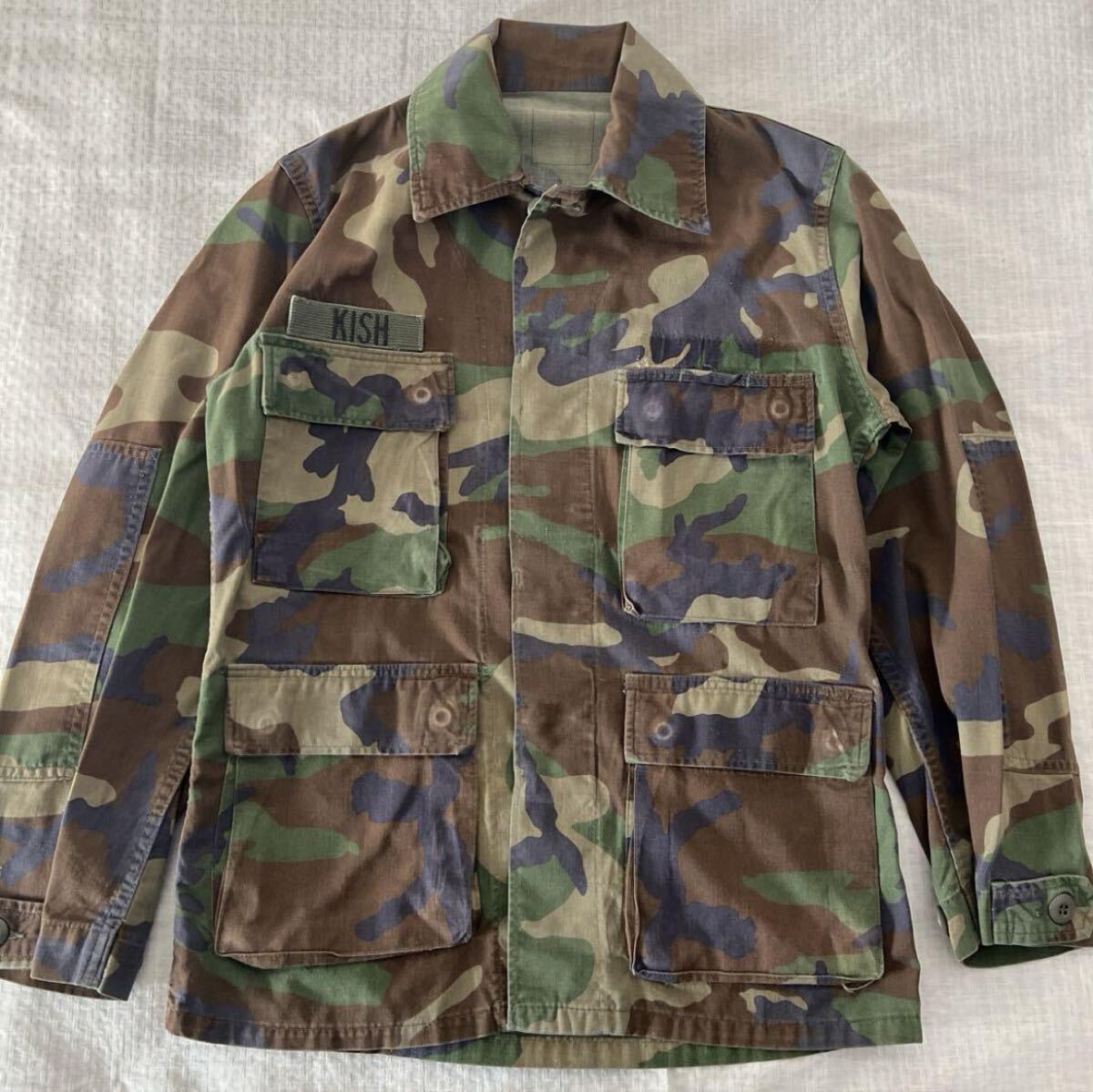 迷彩 カモフラージュ ミリタリー コットン ジャケット ミリタリージャケット拍卖