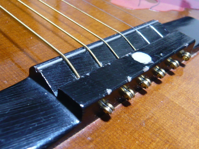 ステンレス製1,5mmの丸棒サドル!真鍮も有り!ダイナミックギター用♪送料無料!Dynamic♪拍卖