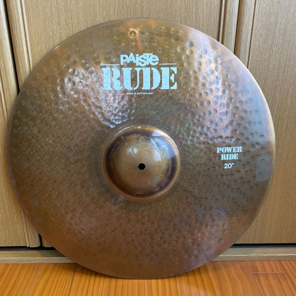 PAISTE パイステ RUDE POWER RIDE 20” パワーライド 20インチ拍卖