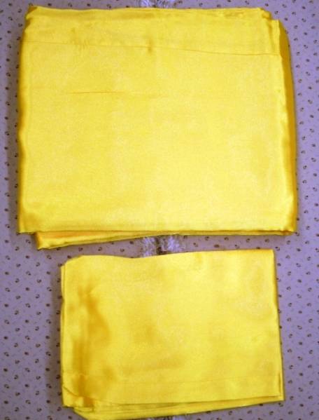 ★送料無料★サテンシルクシーツ+枕カバ-3点組(ゴ儿ード5)拍卖