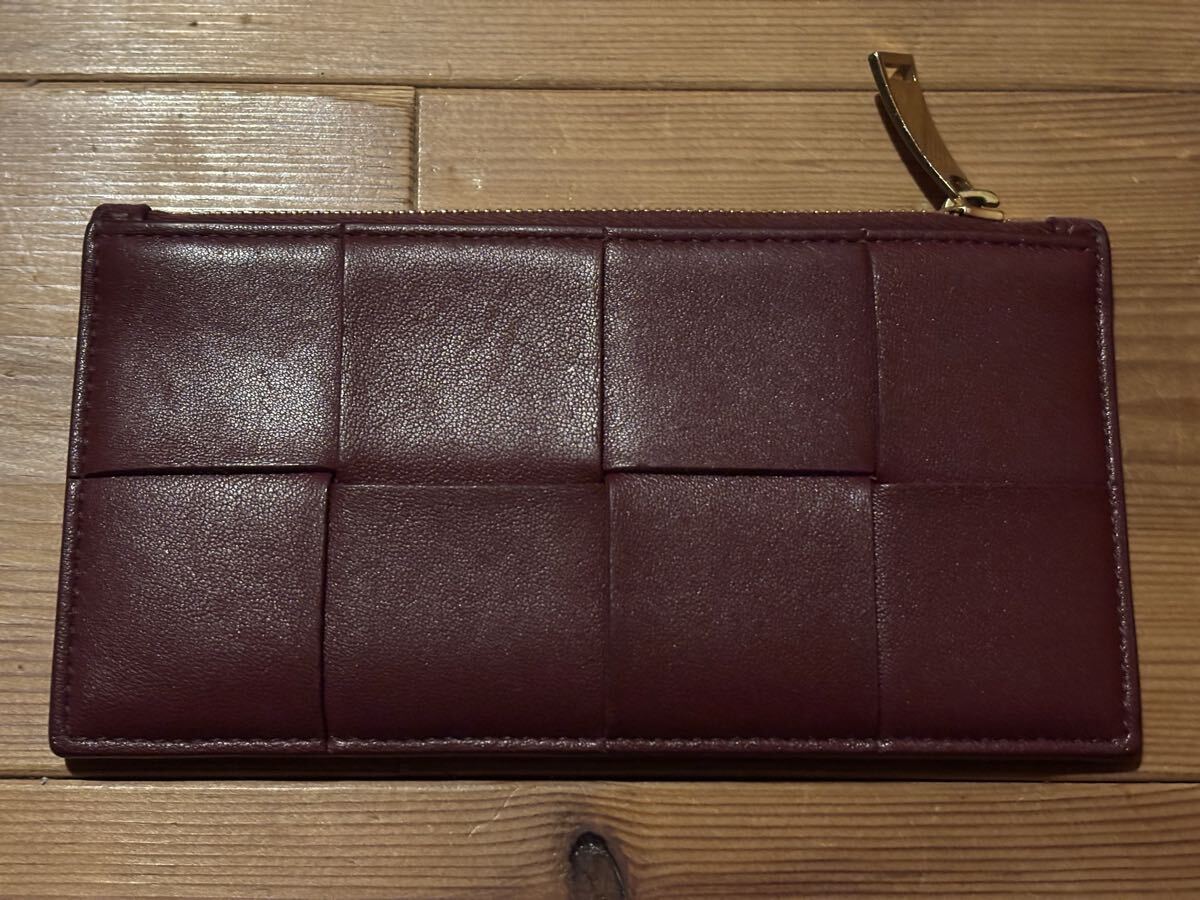 希少 ボッテガヴェネタ マキシイントレチャート フラグメントケース 財布拍卖