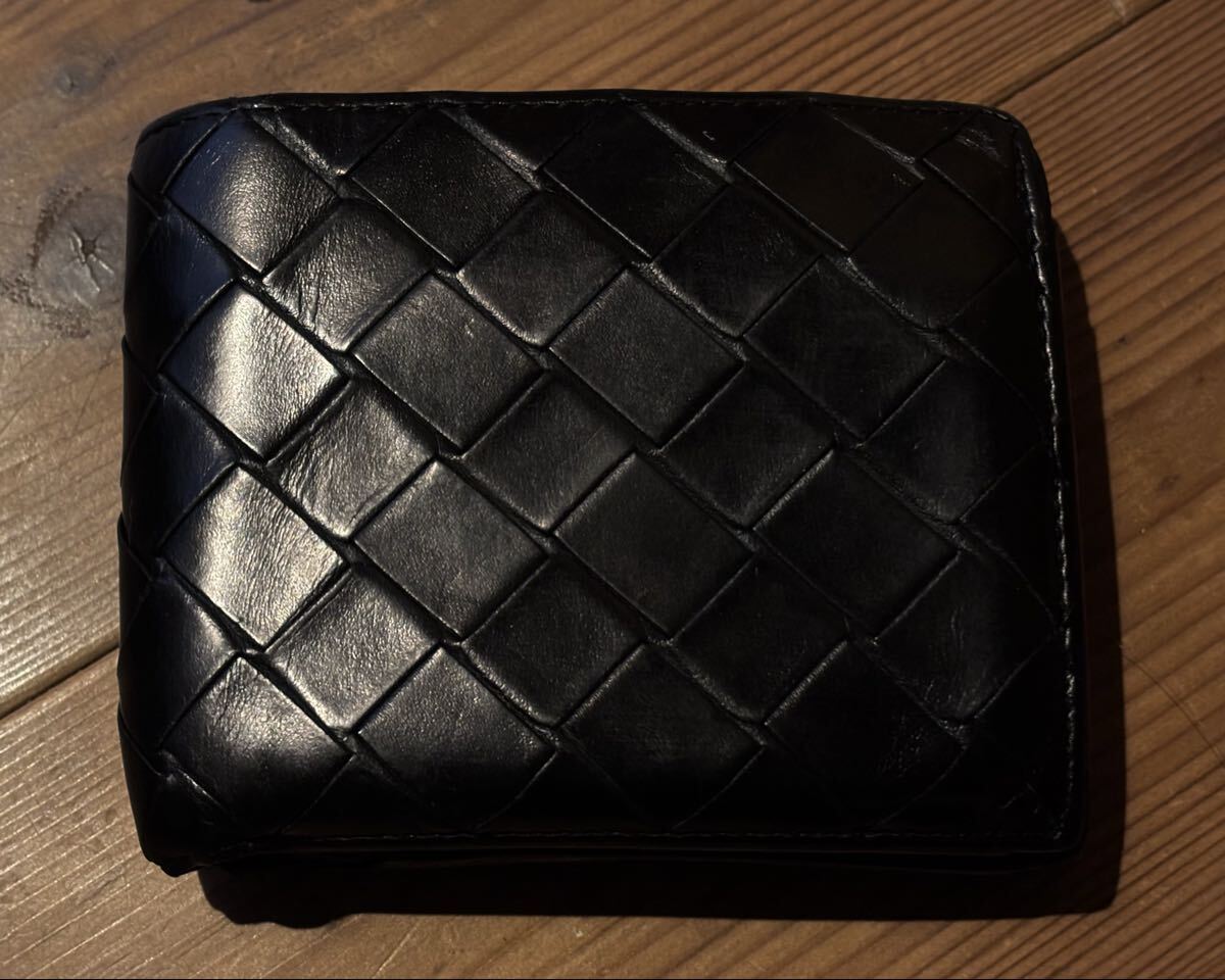 ボッテガヴェネタ イントレチャート 二つ折り財布 日本紙幣対応拍卖