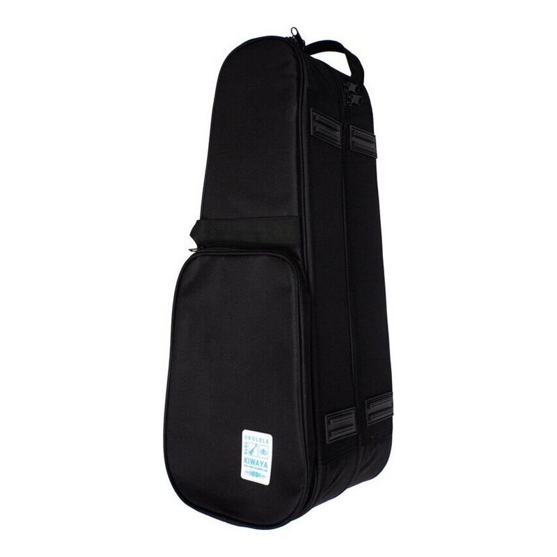 ★KIWAYA キワヤ KLC-D-Con/BK ブラック コンサートウクレレ 2本用 ライトケース ギグバッグ ★新品送料込拍卖