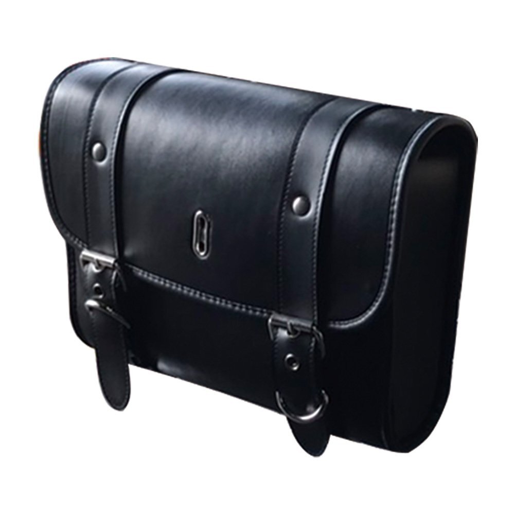 【予約11/26頃出荷】防水サイドバック 左右セット ブラック アメリカン カブ ハーレー PUレザー TWR バイク用拍卖