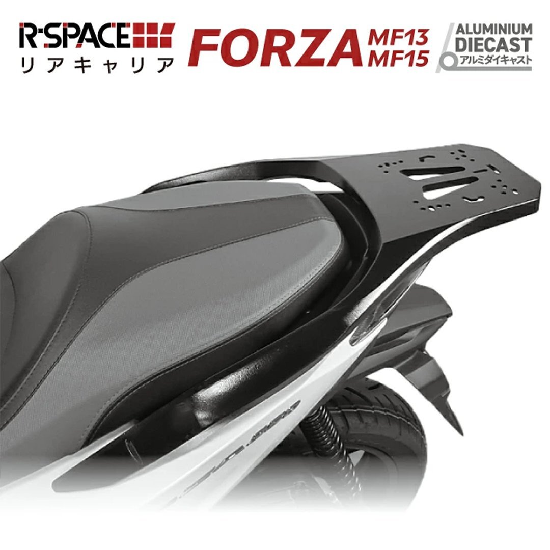 アルミダイキャスト リアキャリア R-SPACE FORZA MF13 MF15 MF17 フォルツァ トップケース拍卖