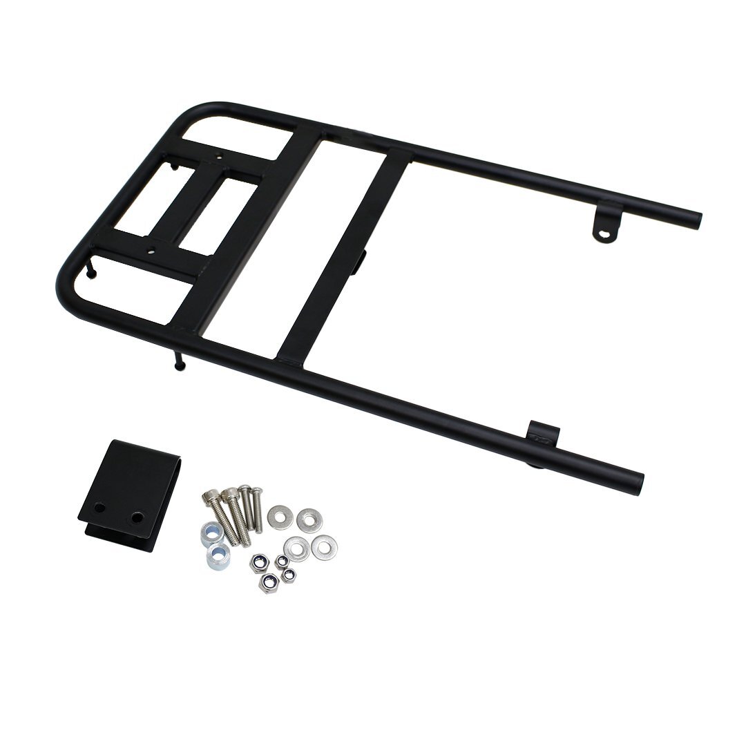 スーパーカブ クロスカブ 用 オーバーリアキャリア TWR製 HONDA ブラック カスタム パーツ C110 CC110拍卖