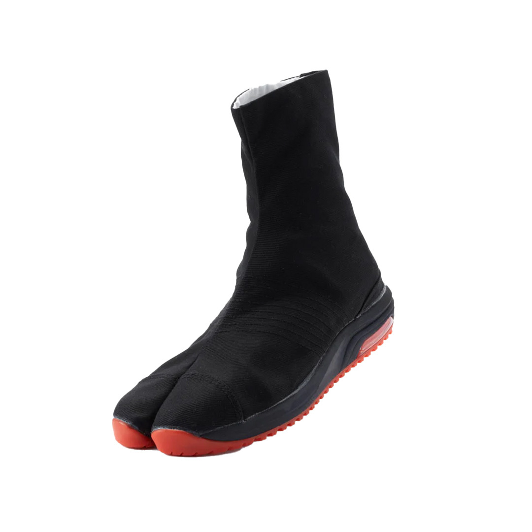 足袋型 シューズ 履き口マジックテープ (ブラック/26.0cm) マジックエアージョグ6 登山用シューズ 祭り足袋 作業靴 疲れにくい 滑りにくい拍卖