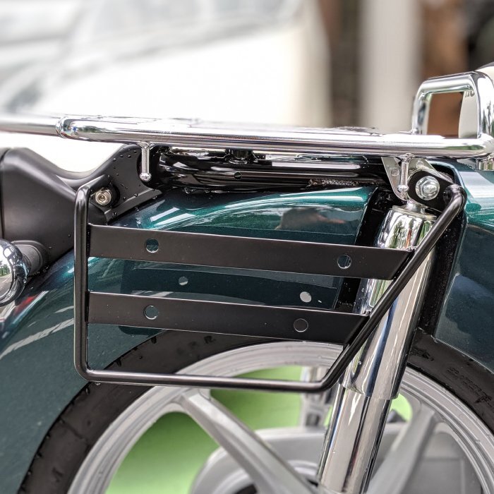 スーパーカブ / クロスカブ用 サイドステー R-SPACE製 HONDA 左右セット カブ パーツ カスタム キャンプ ツーリング拍卖