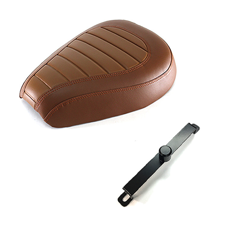 TWR製 ローダウンカスタムシート(ブラウン)&シートストッパー スーパーカブ/ クロスカブ用拍卖