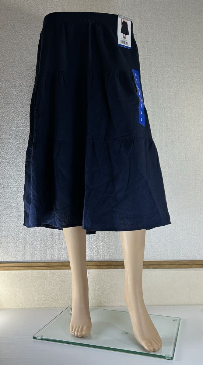 【未使用品】matty m.◇マティエム◇スリーティアースカート◇Lサイズ◇拍卖