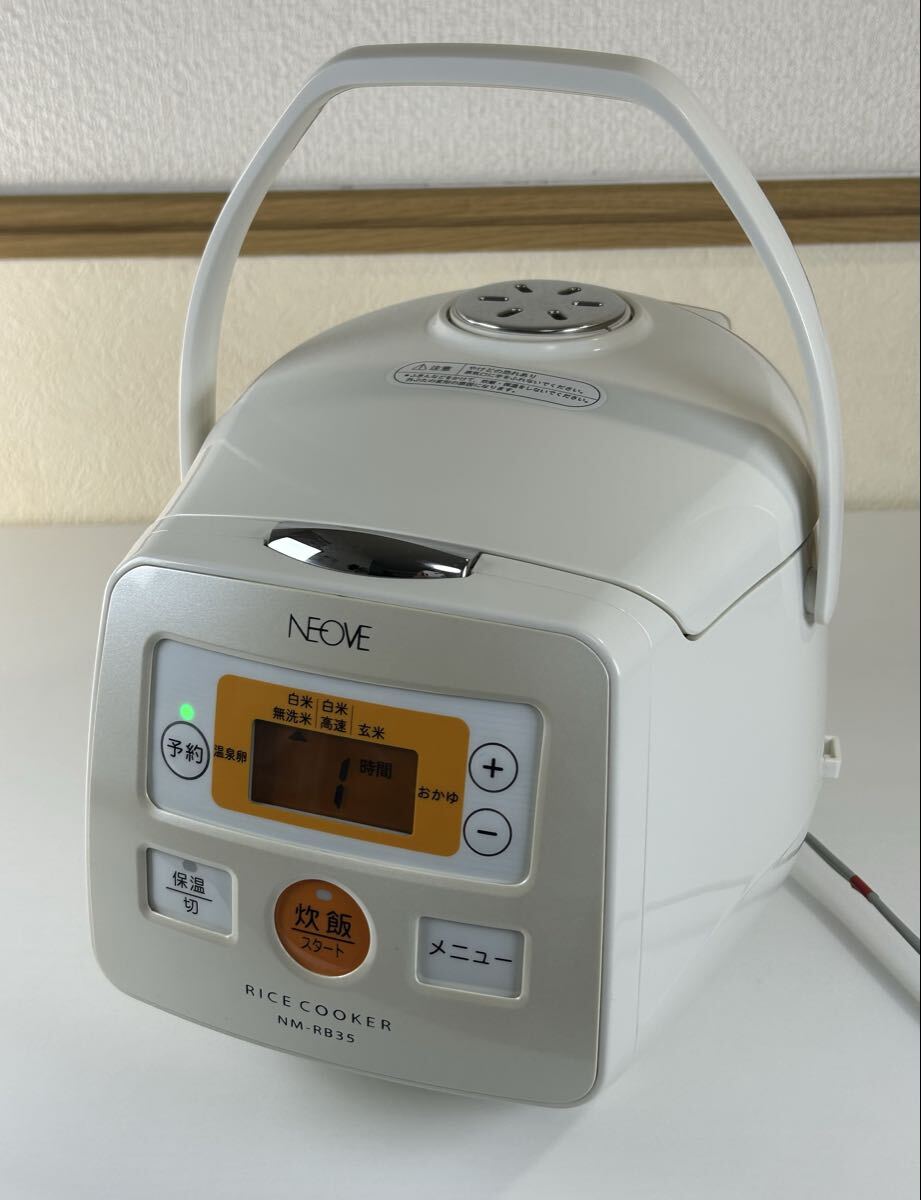 【中古品】NEOVE◇ジャー炊飯器◇NM-RB35◇2012年製◇3.5合炊き◇拍卖