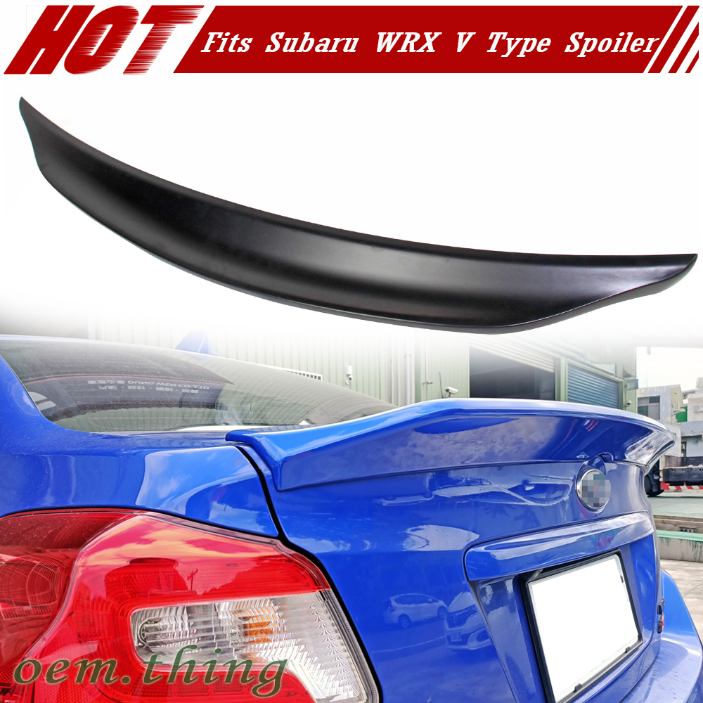 【即納品】V2 Type スバル WRX VA系 S4 STI セダン ABS エアロ トランクスポイラー リヤスポイラー 未塗装品 素地 2015-2021 ハイキック拍卖