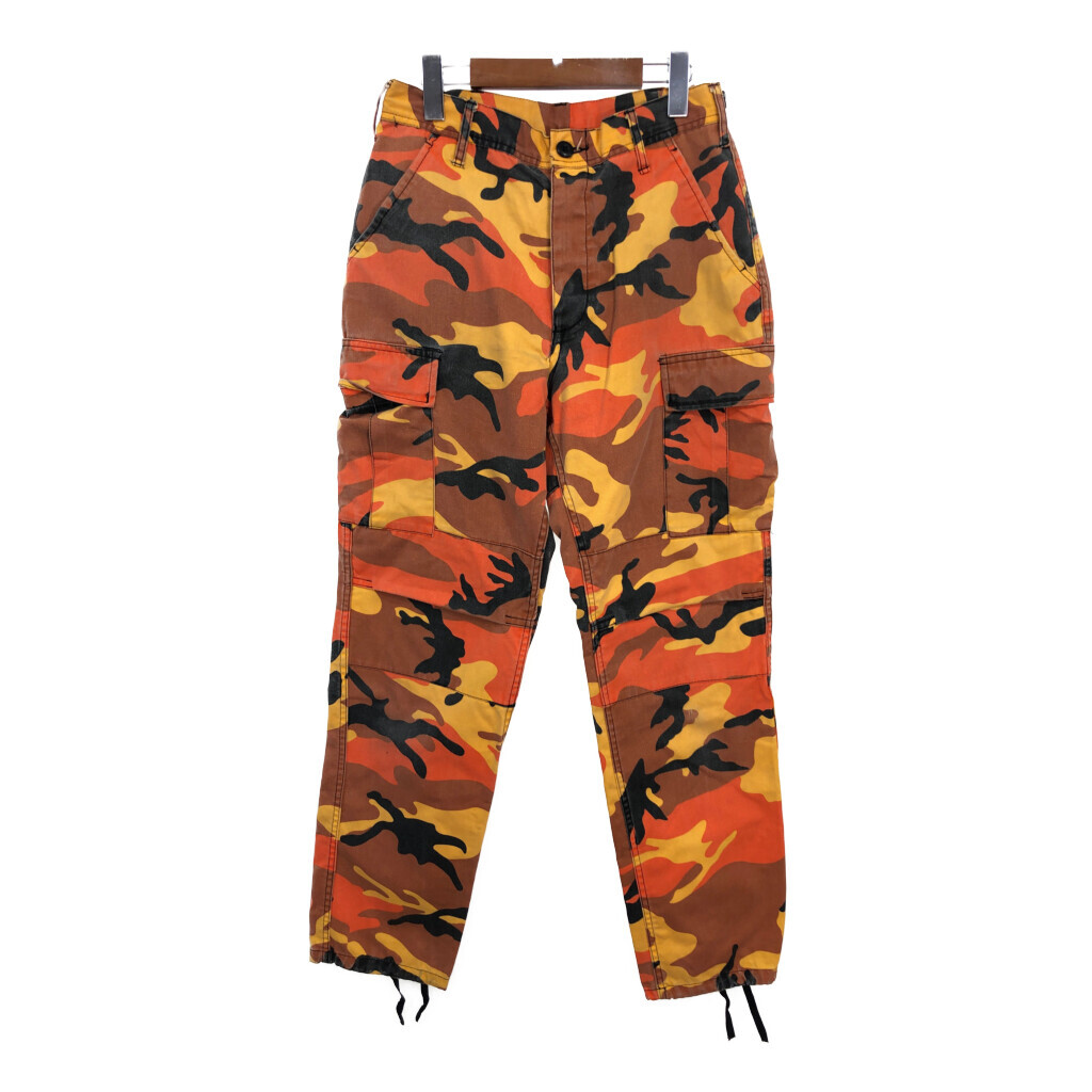 ROTHCO ロスコ BDU フィールドパンツ パンツ ミリタリー シティーカモ オレンジ (メンズ SMALL REGULAR) 中古 古着 S7011 1円スタート拍卖