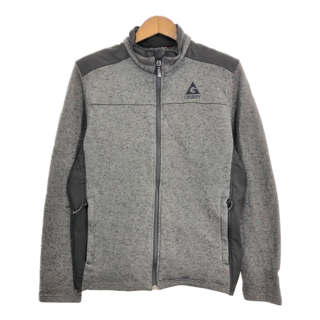 GERRY ジェリー フリースジャケット アウトドア グレー (メンズ L) 中古 古着 S8516 1円スタート拍卖