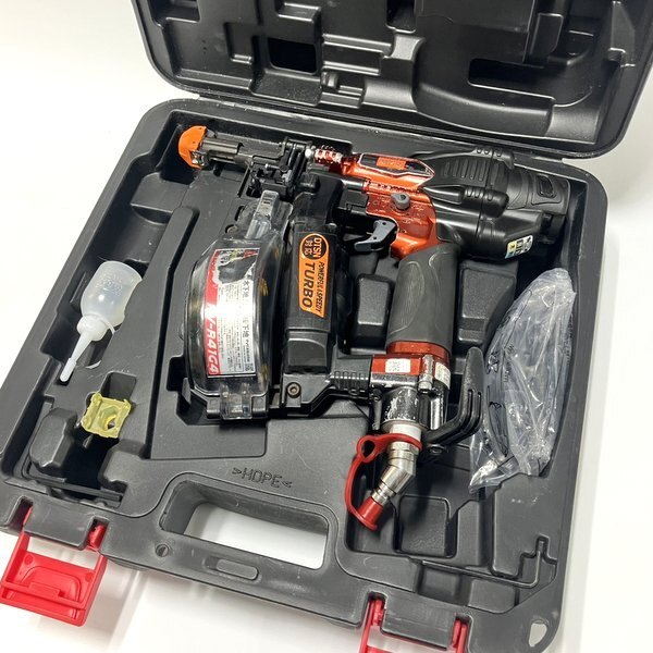 マックス MAX 41mm 高圧ねじ打機 ターボドライバ HV-R41G4 マイスターレッド ビス打機 エア工具 エアーツール ≡DT6666拍卖