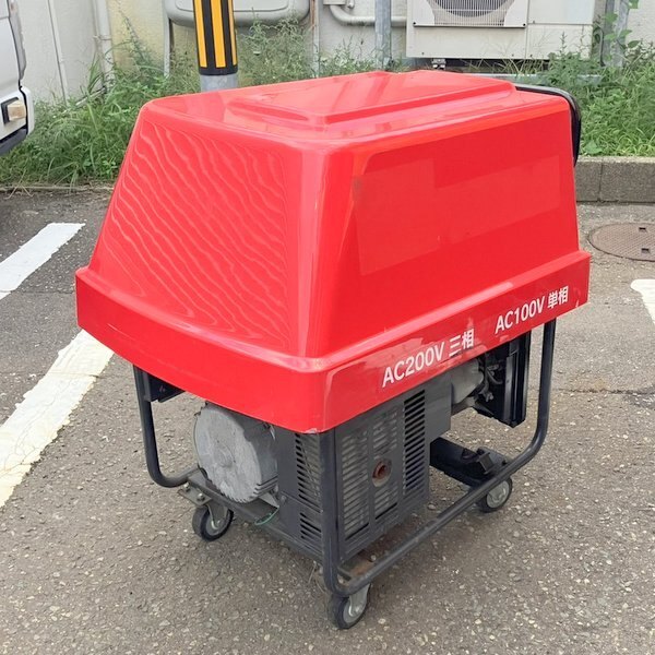 タツノ TATSUNO 緊急用発電機 EGR5500TC-E 三相200V 単相100V 防災 災害 停電 新ダイワ Shindaiwa ≡DT6671拍卖