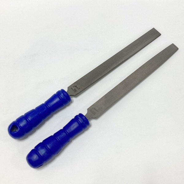 VALLORBE バローベ ヤスリ 2本セット 刃長200mm 鉄工やすり≡DT6701拍卖