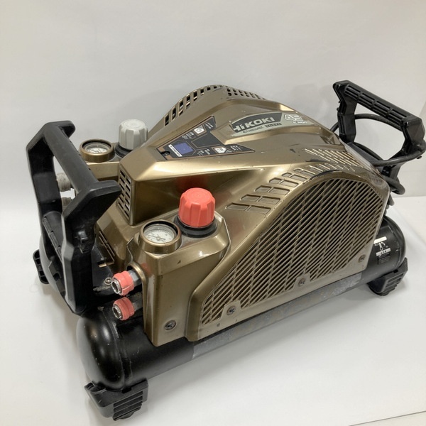 返品不可 ジャンク HiKOKI ハイコーキ 高圧エアコンプレッサ EC1445H3 CTN ハイゴールド 限定色 ブラック ゴールド 高圧 一般圧≡DT6706拍卖