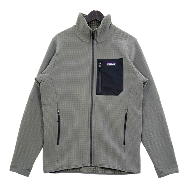Patagonia パタゴニア フリースジャケット STY83625FA18 ジップアップ 無地 アウトドア メンズ Mサイズ グレー アウター DM16918■拍卖