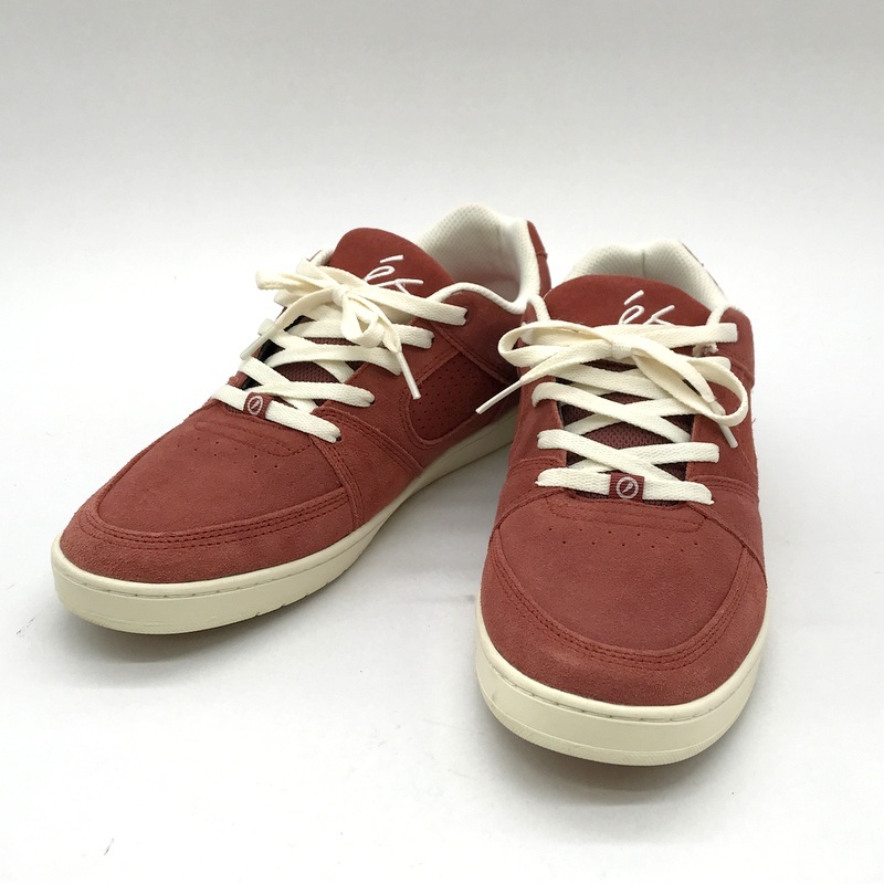 es ACCEL SLIM エス アクセルスリム スニーカー 美品 ローカット スケートシューズ カジュアル メンズ 28cm レッド 靴 B14085◆拍卖