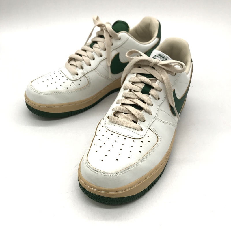 Nike スニーカー Womens Air Force 1 Low Green and Muslin DZ4764-133 エアフォース1 ロー 27cm ナイキ 靴 B13501◆拍卖