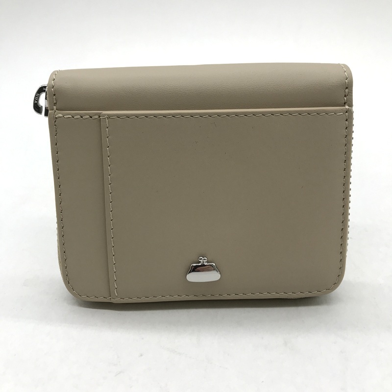Weekend Max Mara 財布 PASTICCINO 2つ折 ラウンドファスナー ミニウオレット パーツ破損 レディース ベージュ 小物 B14115◆拍卖