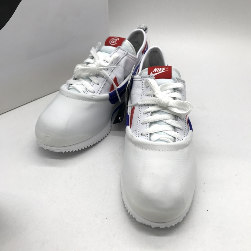 CLOT Nike Cortez クロット ナイキ スニーカー White and Game Royal DZ3239-100 新品同様 箱付 タグ付 コルテッツ 27cm 靴 B14541◆拍卖