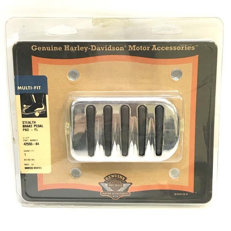 Harley Davidson ハーレーダビッドソン ハーレー純正 ステルス コレクション ブレーキペダル 42555-04 オートバイ バイク用品 ◇TA3546拍卖