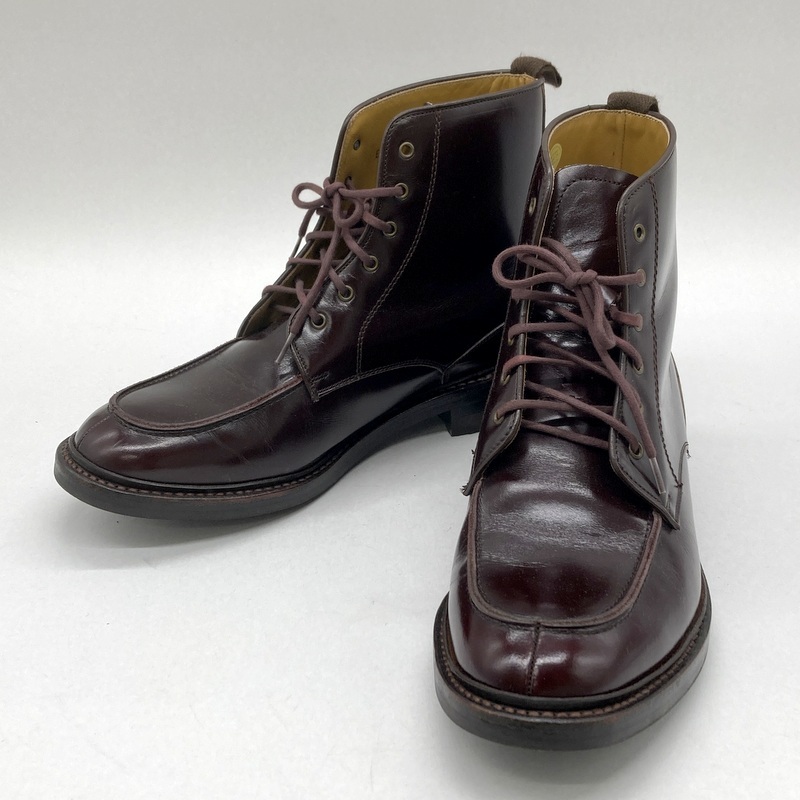 REGAL リーガル レースアップブーツ レザーブーツ シューズ カジュアル メンズ 25.5cm ブラウン 靴 B15148◆拍卖