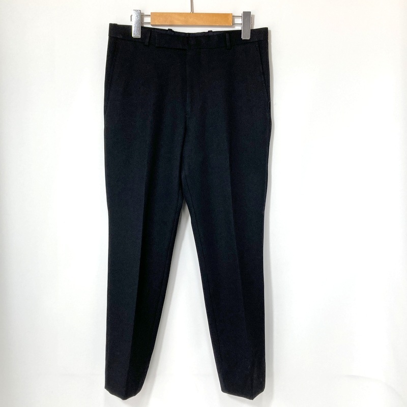 AURALEE オーラリー スラックス HARD TWIST DOUBLE CLOTH SLACKS A9AP03WS ズボン サイズ3 Mサイズ相当 ブラック ボトムス A15075◆拍卖