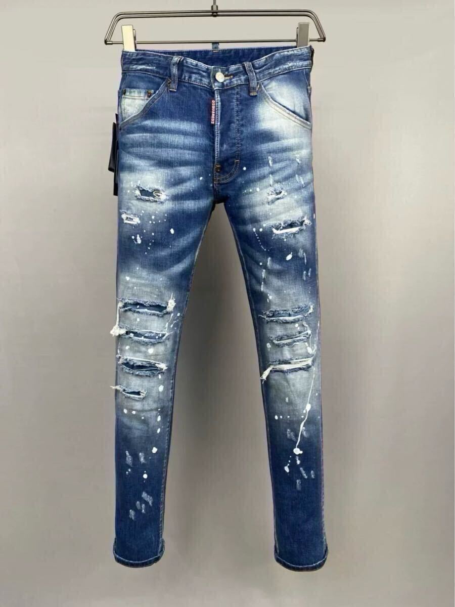 ディースクエアード サイズ52 デニム パンツ ジーンズ ボトムス ジーパン Dsquared2 Gパン 長ズボン ディースク拍卖