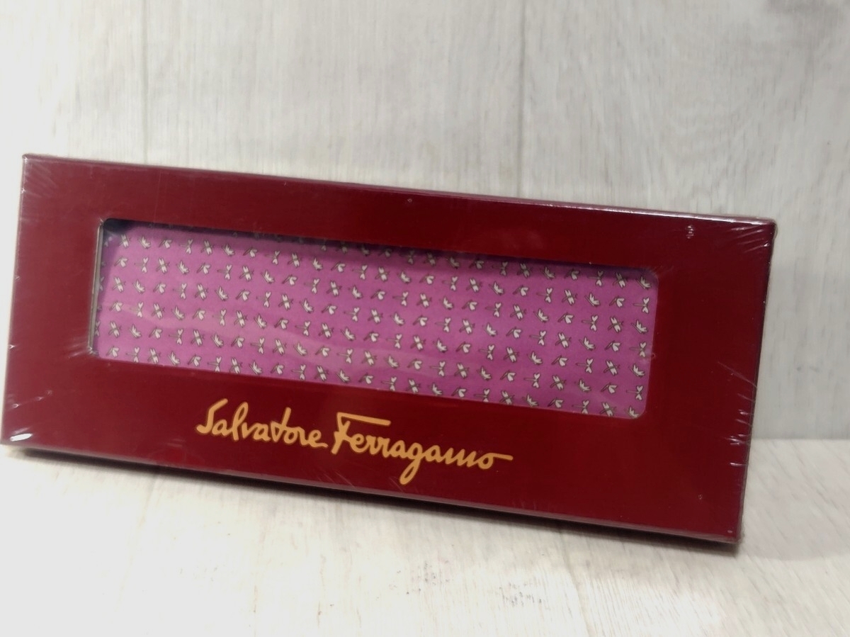 新品・未開封 サルヴァトーレフェラガモ ネクタイ 蜻蛉 とんぼ  Salvatore Ferragamo 拍卖