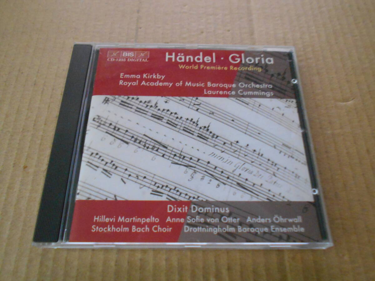 ★★【CD】ヘンデル:グローリア/主は言われた エマ・カークビー (ソプラノ) 輸入盤 Austria BIS 同梱歓迎 送料185円拍卖