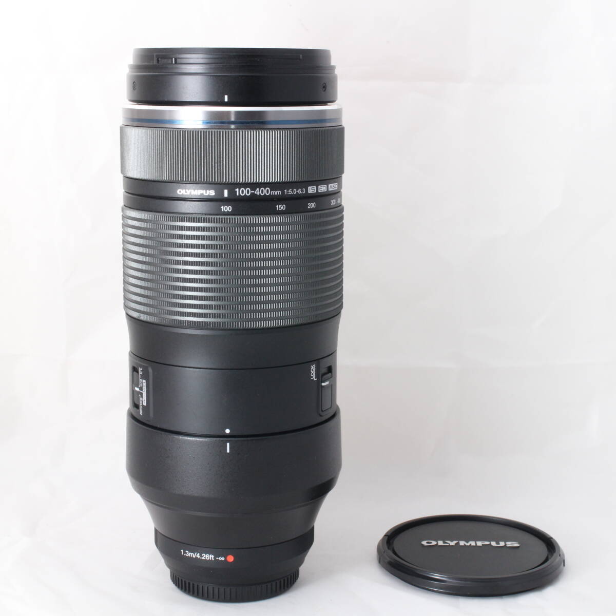 ☆良品☆ オリンパス OLYMPUS マイクロフォーサーズレンズ M.ZUIKO DIGITAL ED 100-400mm F5.0-6.3 IS BLK #4214拍卖